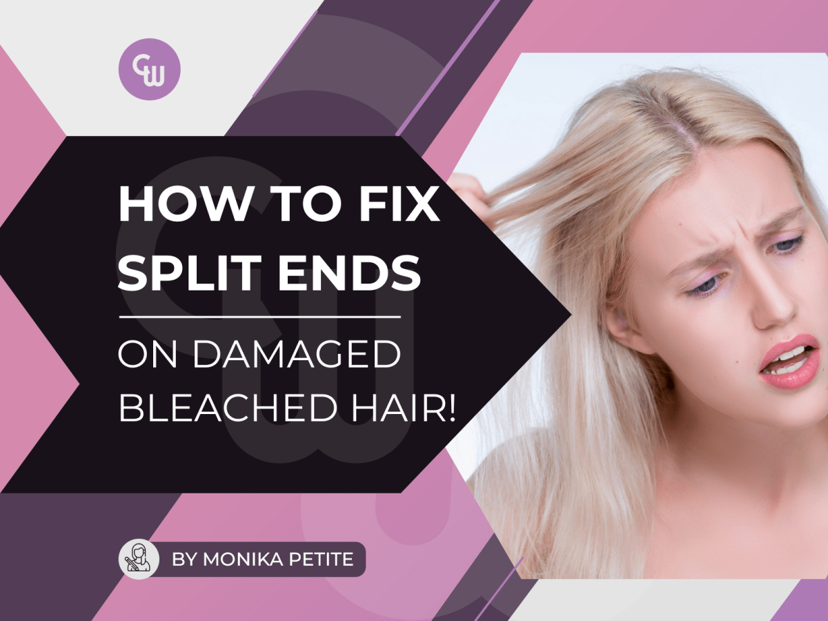 How to Fix Split Ends from Bleached Hair! - Cosmetic World