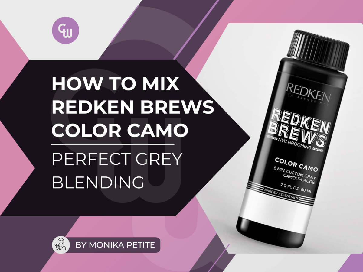 How to Mix Redken Brews Color Camo: Perfect Grey Blending - Cosmetic World