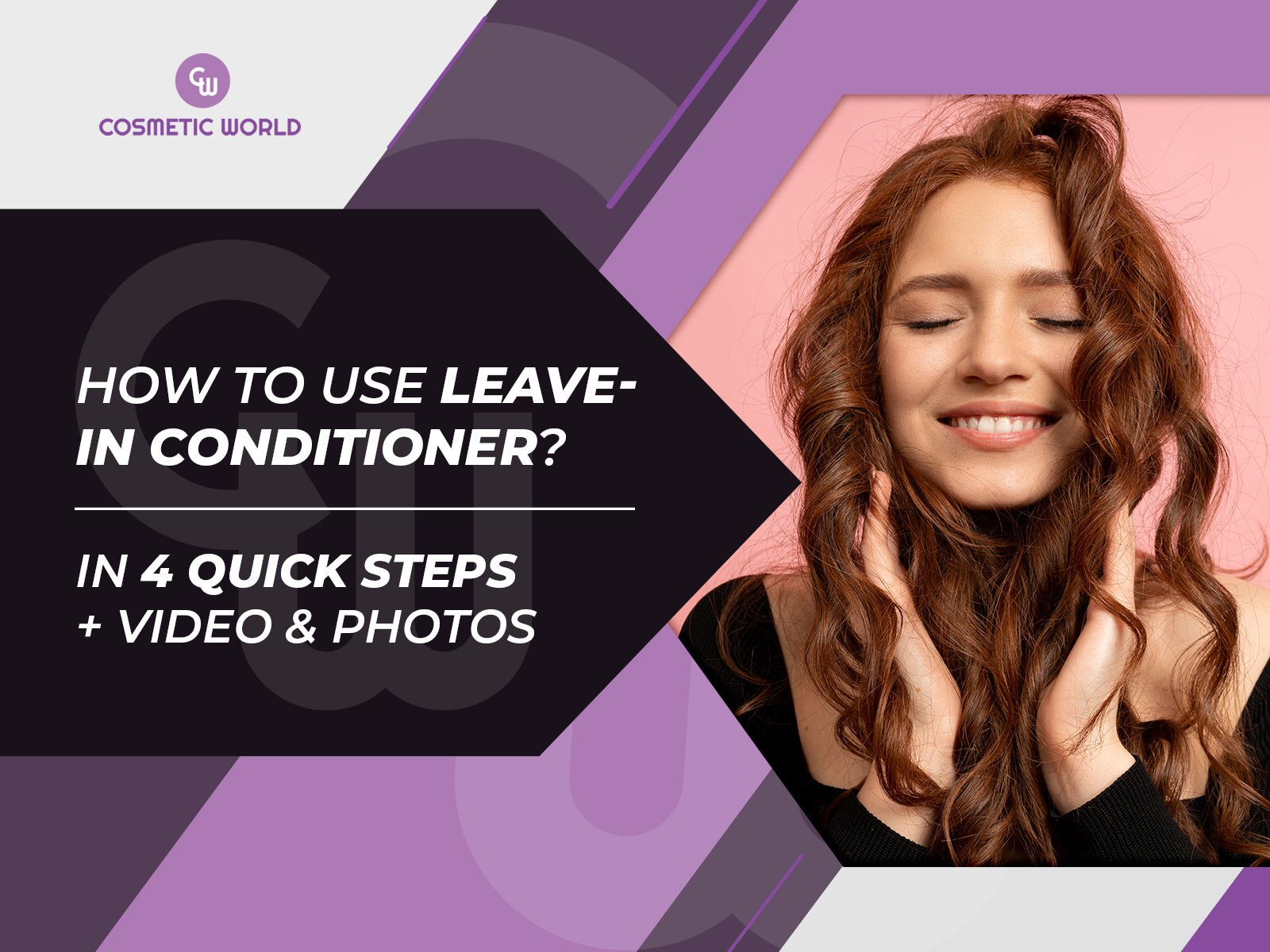 How to use leave-in conditioner? - Cosmetic World