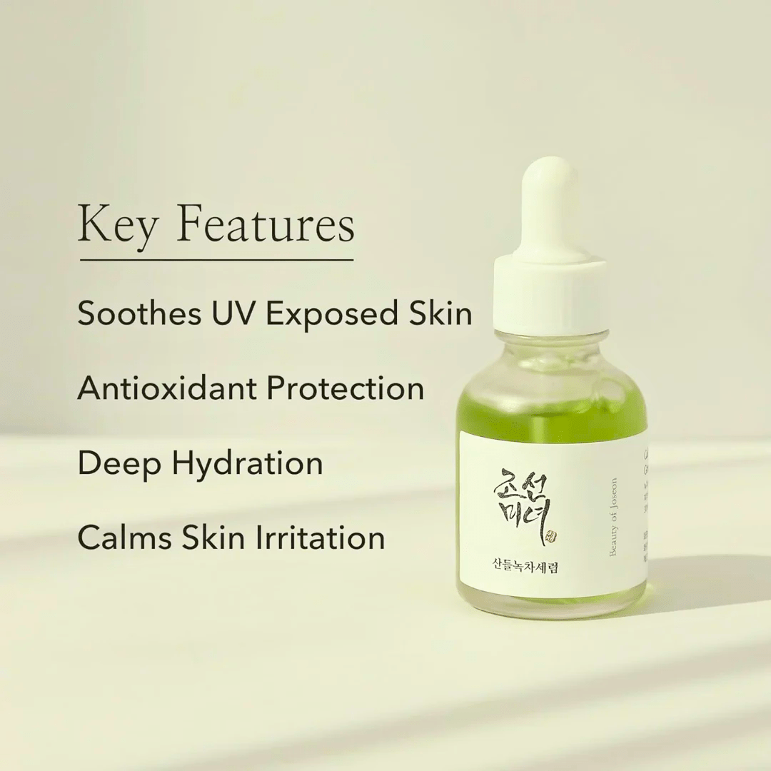 BEAUTY OF JOSEON_Calming Serum: Green Tea + Panthenol_Cosmetic World