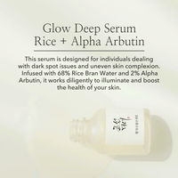 Thumbnail for BEAUTY OF JOSEON_Glow Deep Serum: Rice + Alpha - Arbutin_Cosmetic World