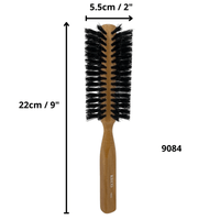 Thumbnail for KECO_100% Natural Boar Bristle Wooden Round Brush_Cosmetic World