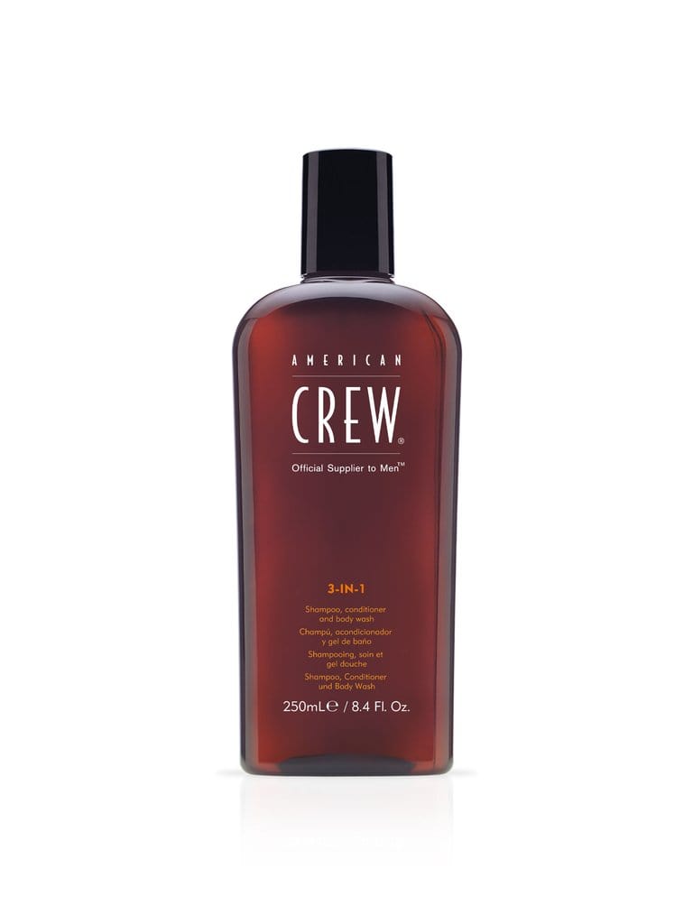 AMERICAN CREW_3-in-1 Shampoo, Conditioner & Body Wash 250ml / 8.4oz_Cosmetic World