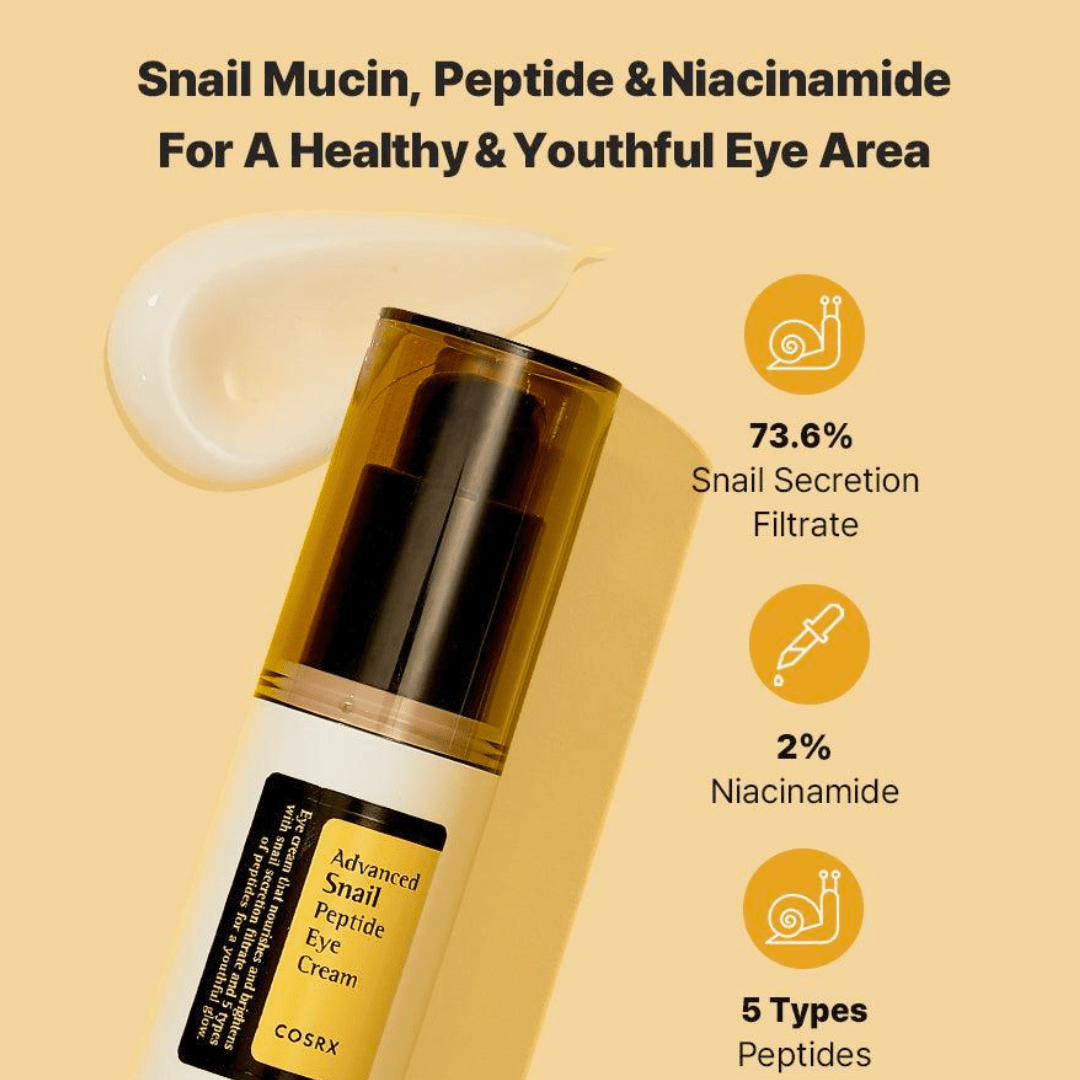 COSRX_Advanced Snail Peptide Eye Cream_Cosmetic World