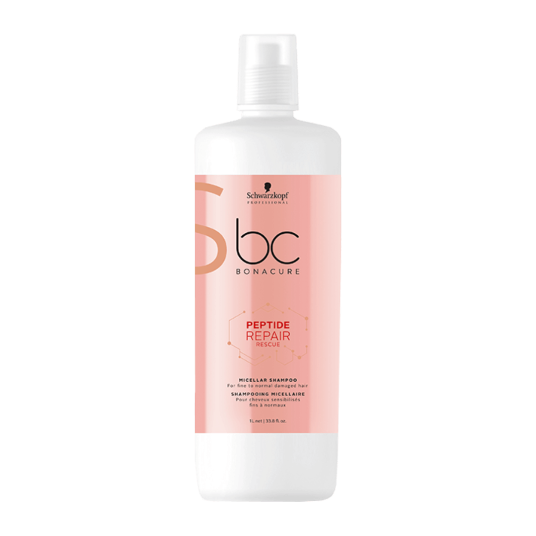 SCHWARZKOPF - BC BONACURE_BC Bonacure Peptide Repair Rescue Deep Nourishing Micellar Shampoo 1L_Cosmetic World