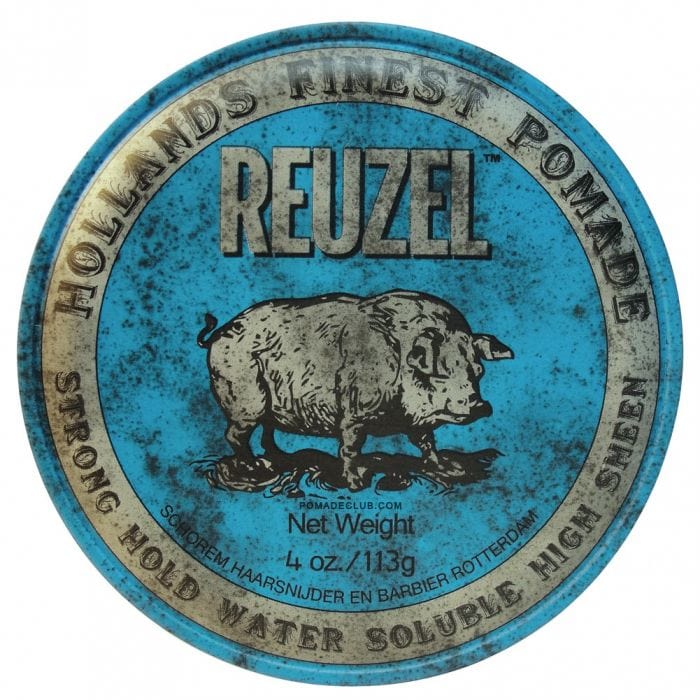 REUZEL_Blue Strong Hold Water Soluble Pomade_Cosmetic World