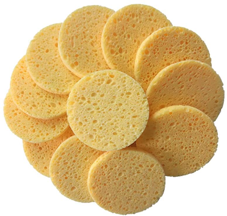 SILKLINE PROFESSIONAL_Cellulose Cleansing Sponges 12 pcs_Cosmetic World