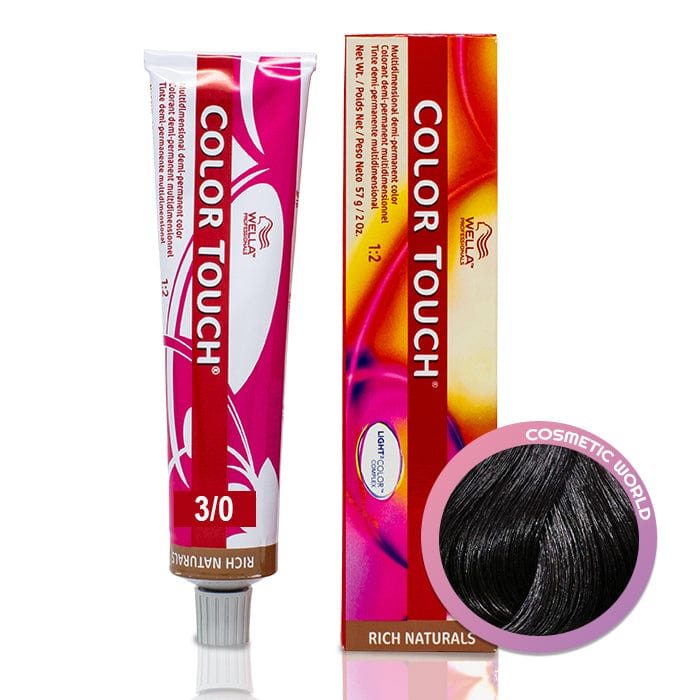 WELLA - COLOR TOUCH_Color Touch 3/0 Dark Brown/Natural_Cosmetic World