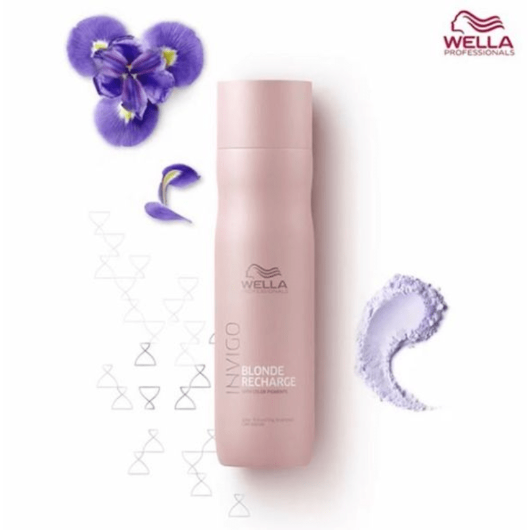 WELLA_Invigo Blonde Recharge Color Refreshing Shampoo 300ml / 10.1oz_Cosmetic World