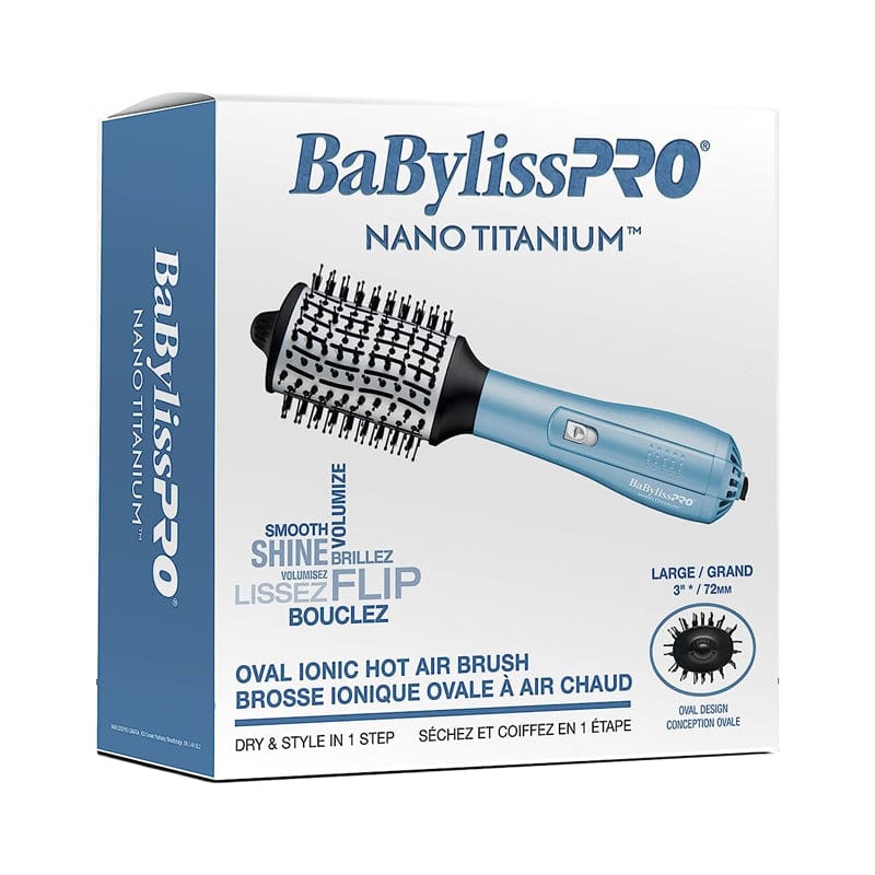 BABYLISS PRO_Oval Ionic Hot Air Brush_Cosmetic World