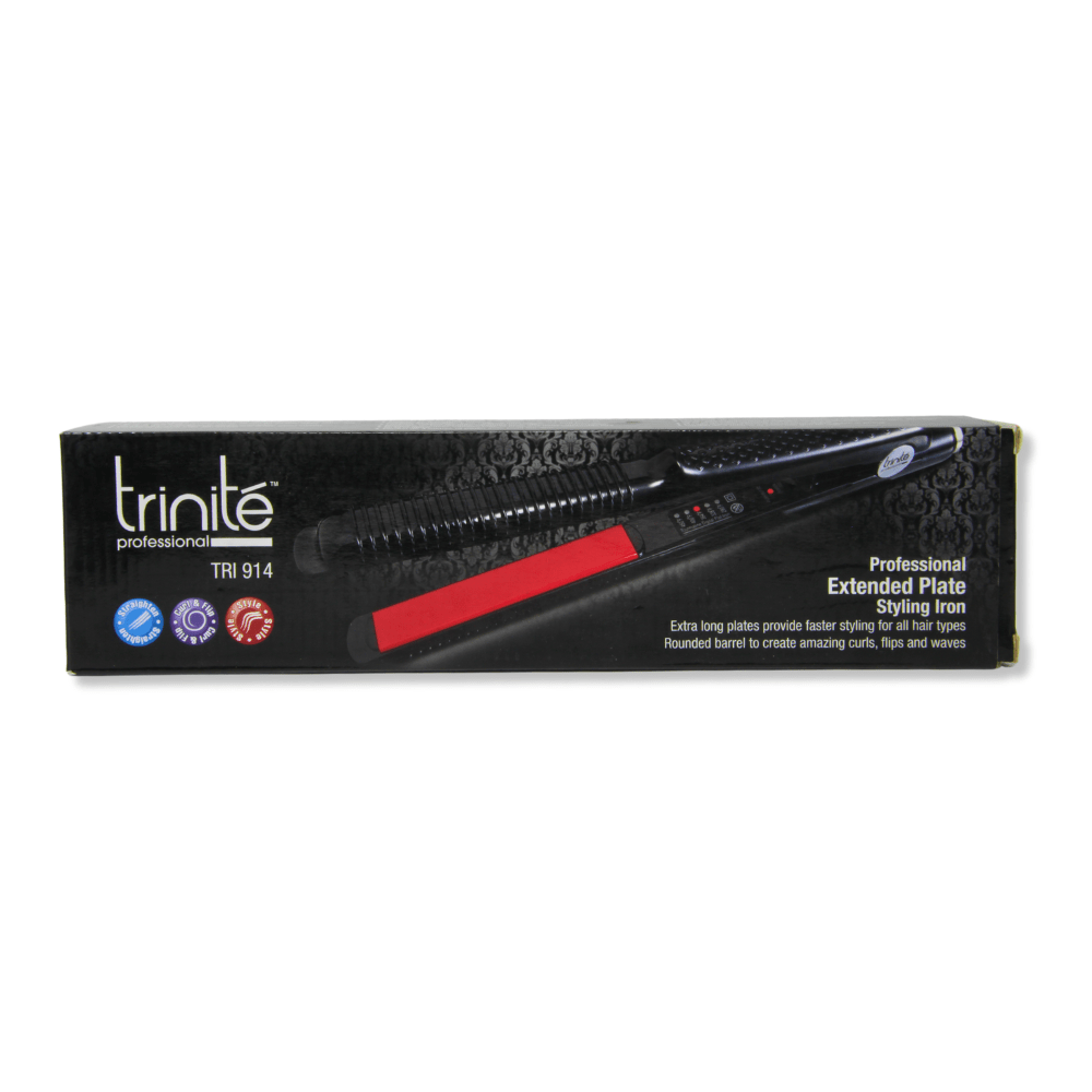 TRINITE_Professional Extended Plate Styling Iron TRI 914_Cosmetic World