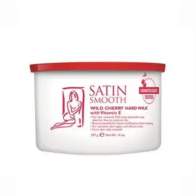 SATIN SMOOTH_Wild Cherry Hard Wax with Vitamin E_Cosmetic World