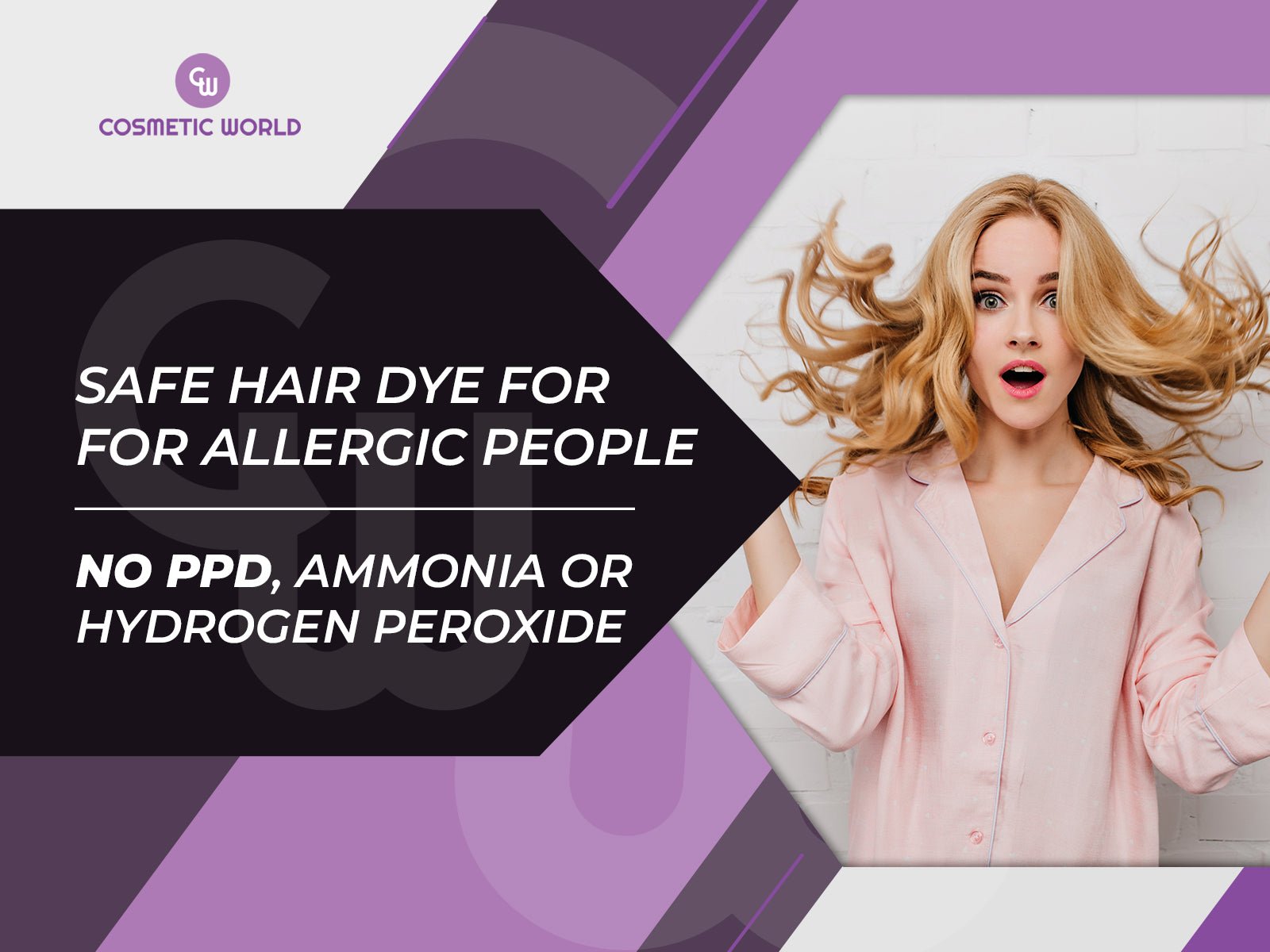 Best safe hair dyes for allergy sufferers - Cosmetic World