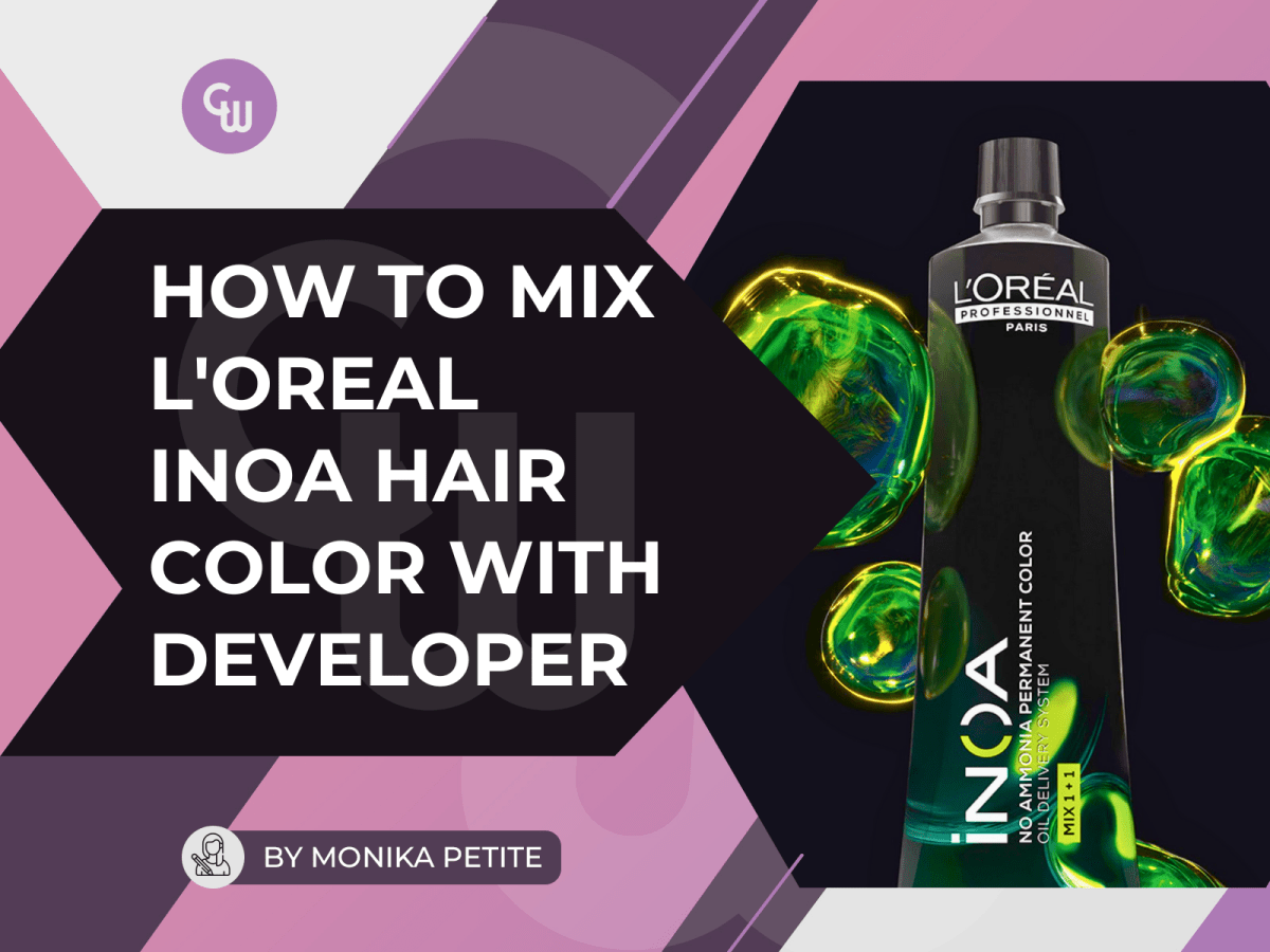 How To Mix L'Oreal Inoa Hair Color With Developer! - Cosmetic World