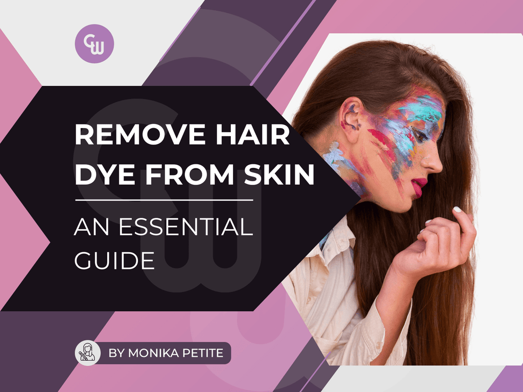 How To Remove Hair Dye From Skin!
