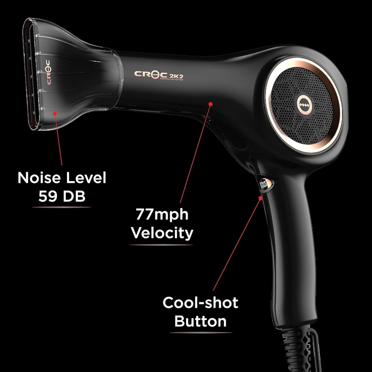 CROC PROFESSIONAL_2K2 infrared dryer_Cosmetic World