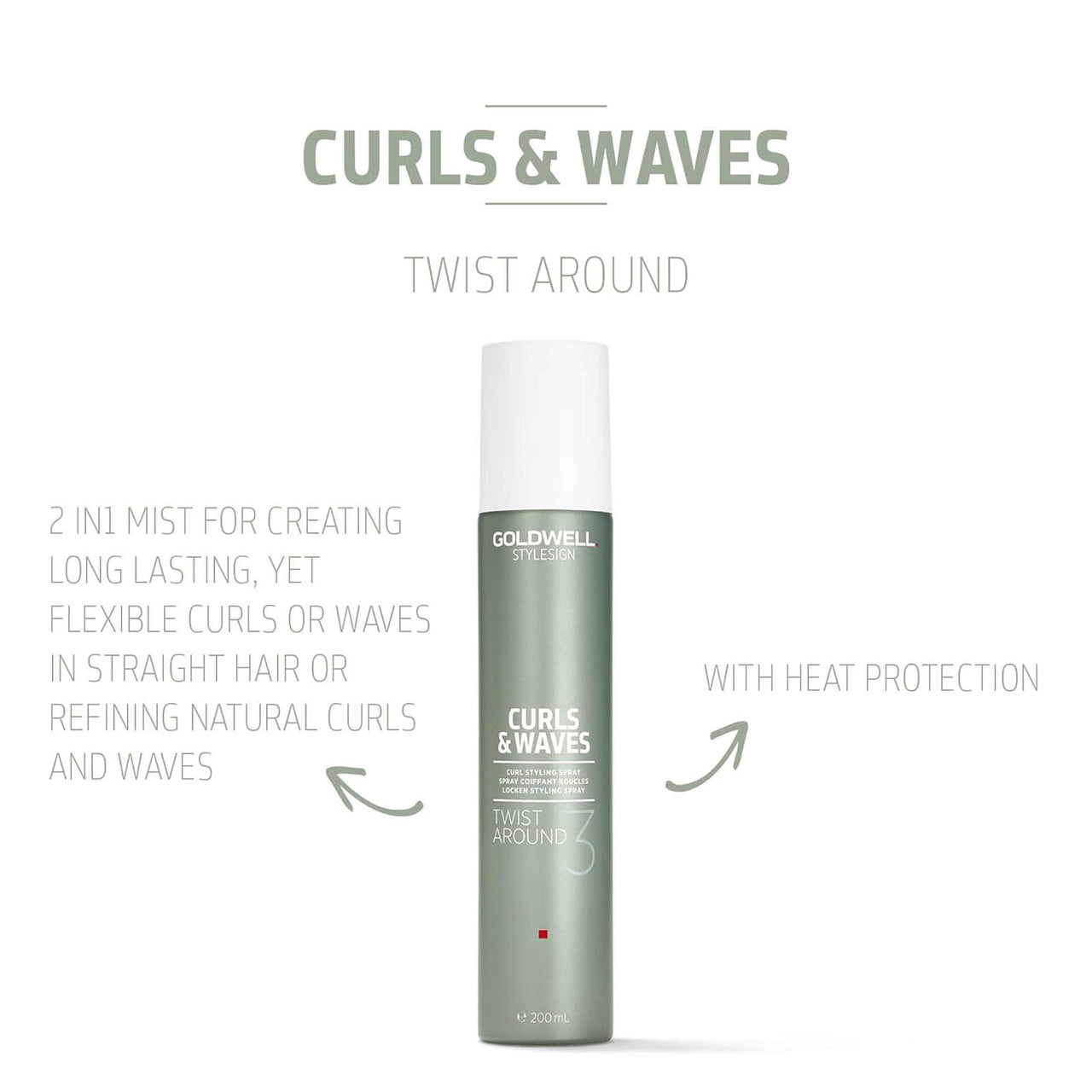 Twist Around 3 Curl Style & Finish Spray