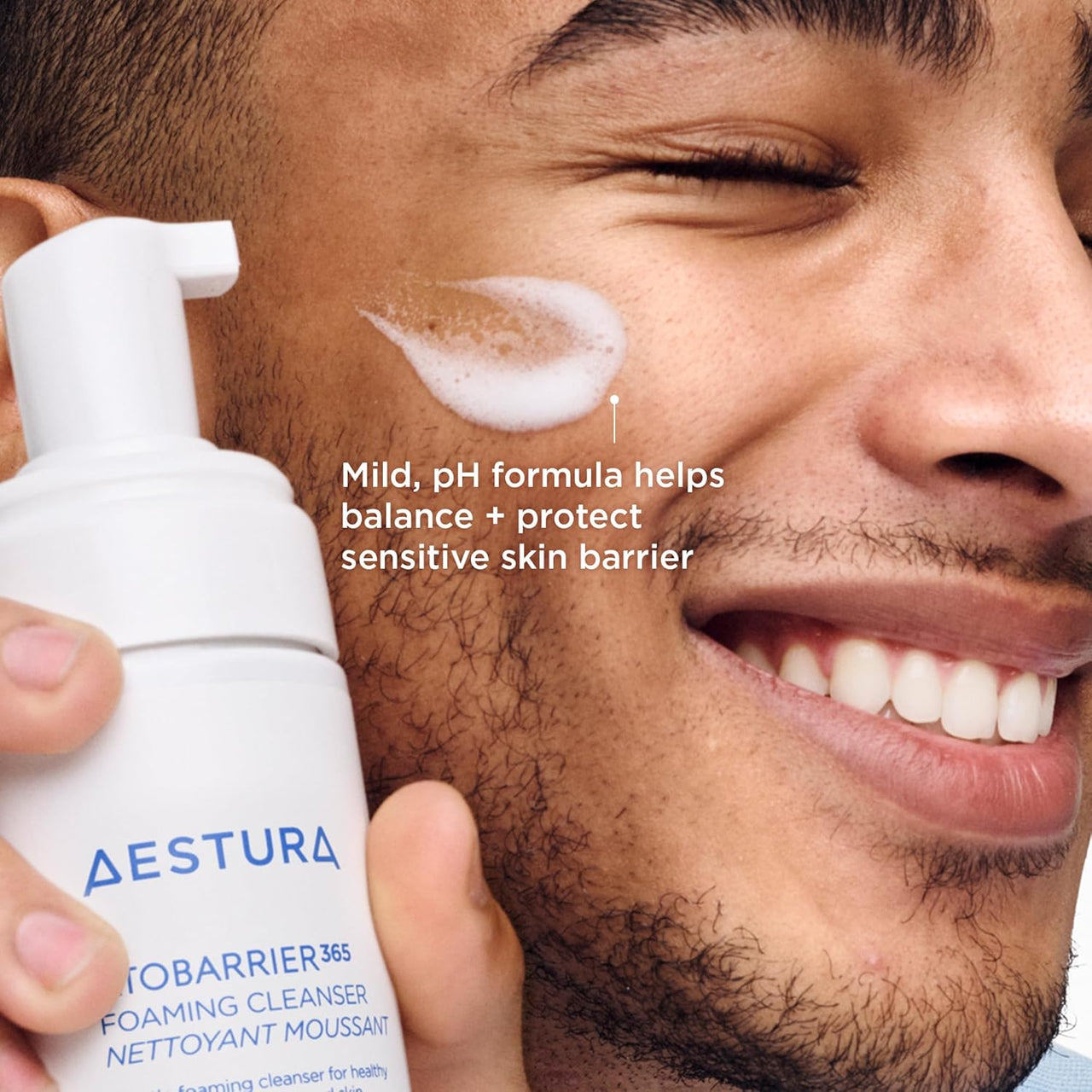 Limpiador facial espumoso Atobarier 365