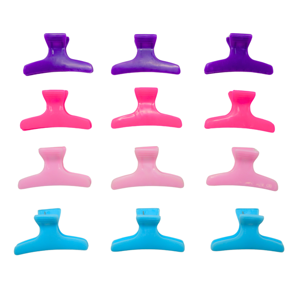 MOON COLLECTION Butterfly Clamp Hair Clips 8.12 cm / 3.2