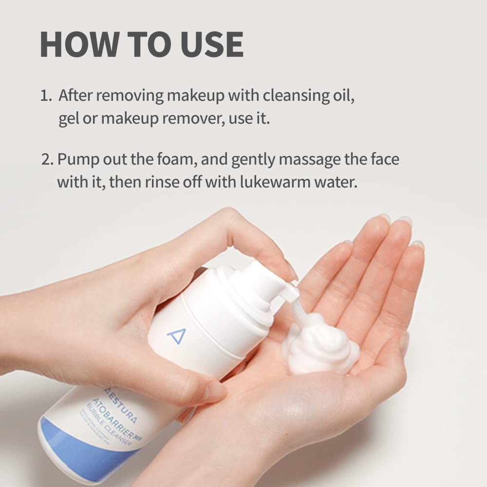 Limpiador facial espumoso Atobarier 365