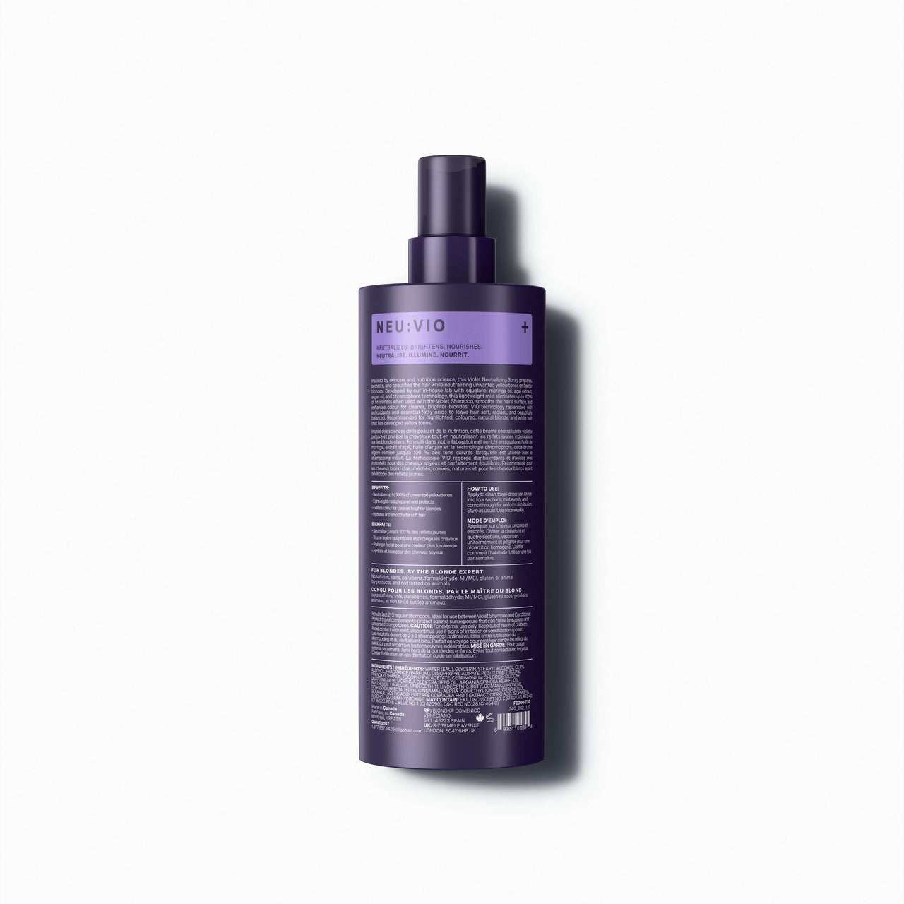 Blacklight Violet Neutralizing Spray