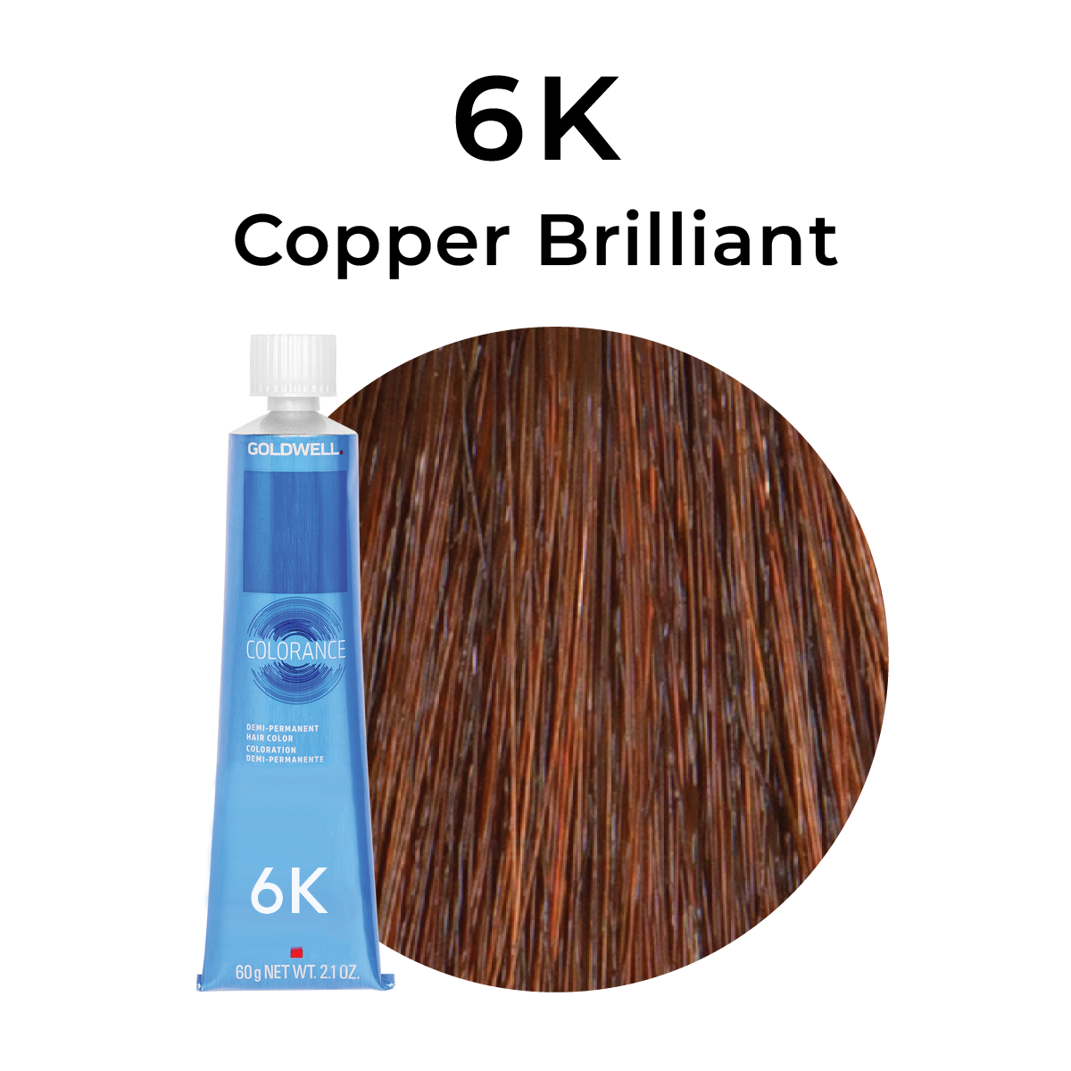 Colorance 6 Dark Blonde Series Demi-Permanent Hair Color