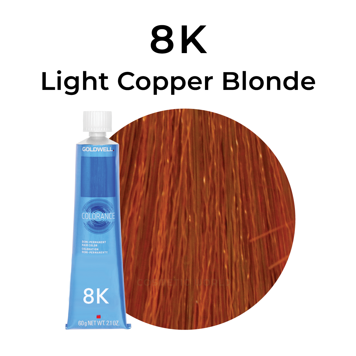 Colorance 8 Light Blonde Series Demi-Permanent Hair Color