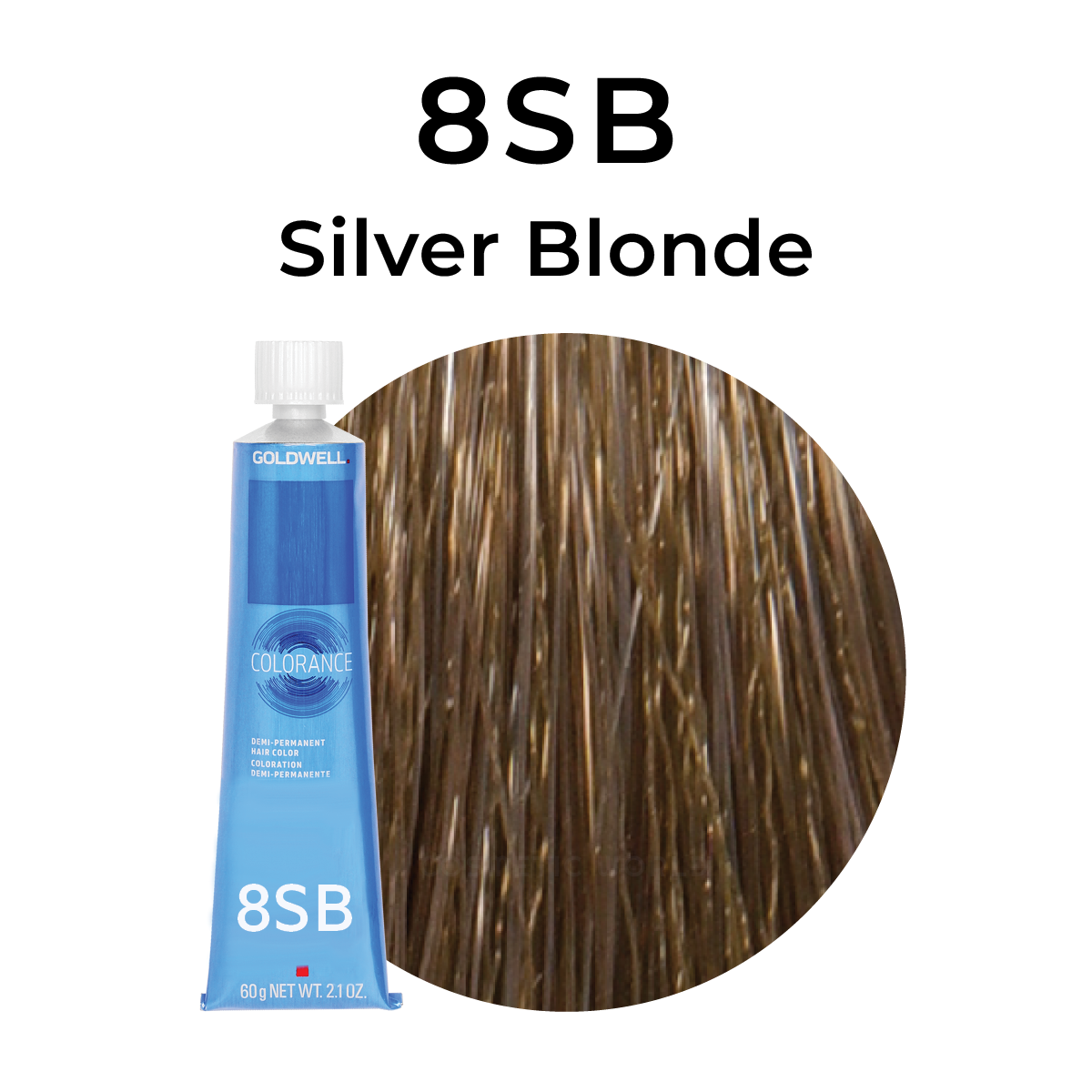 Colorance 8 Light Blonde Series Demi-Permanent Hair Color