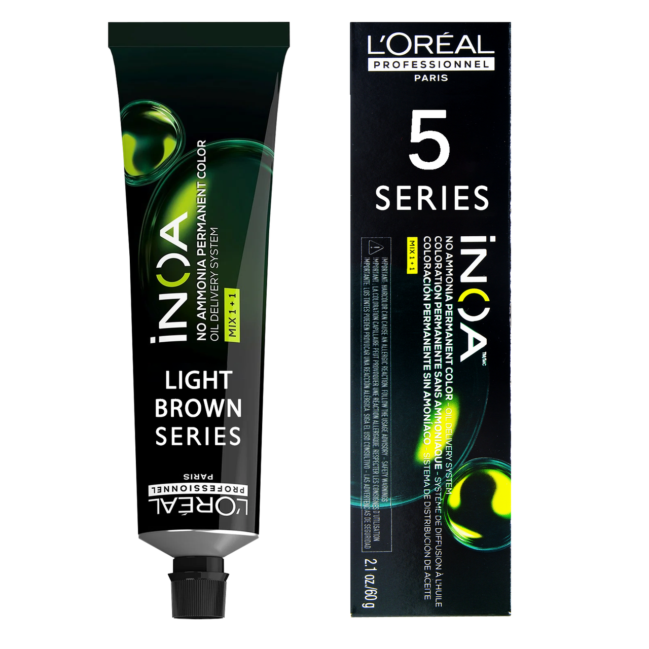 Inoa 5/ Light Brown Series Permanent Hair Color
