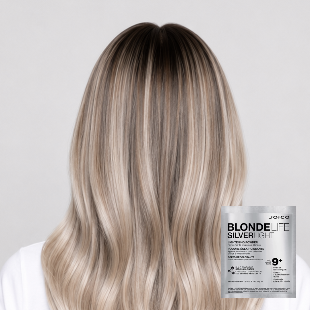 Pó branqueador Blonde Life Silverlight para loiros frios