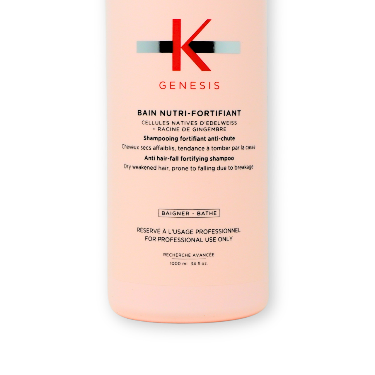 Champú fortificante anticaída Bain Nutri-Fortifiant 1000 ml/34 oz