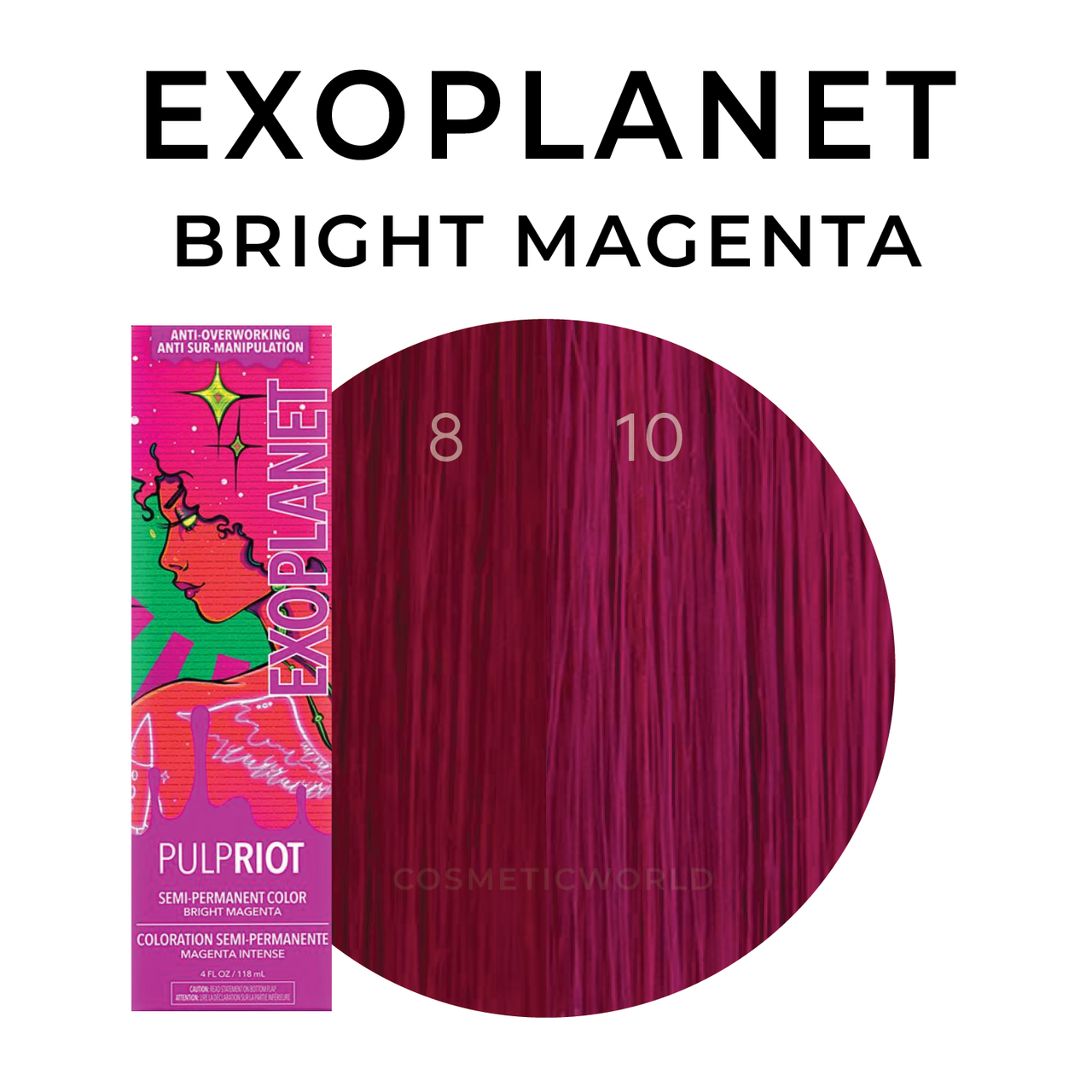 Semi Permanent Color Exoplanet - Bright Magenta
