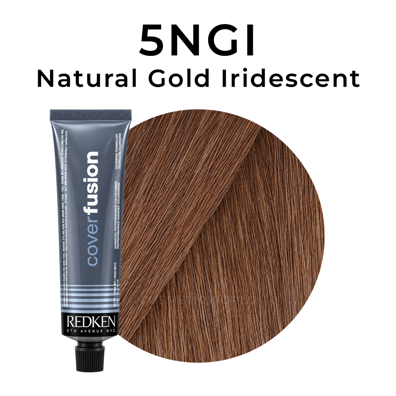 Tinte permanente para el cabello Cover Fusion