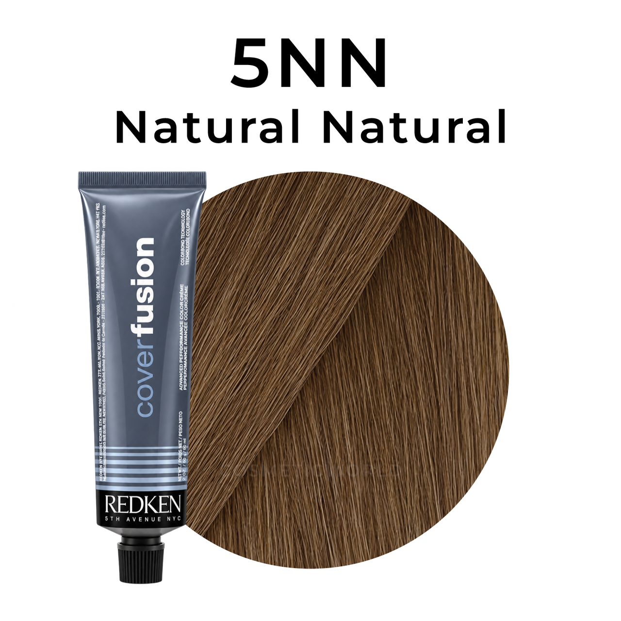 Tinte permanente para el cabello Cover Fusion