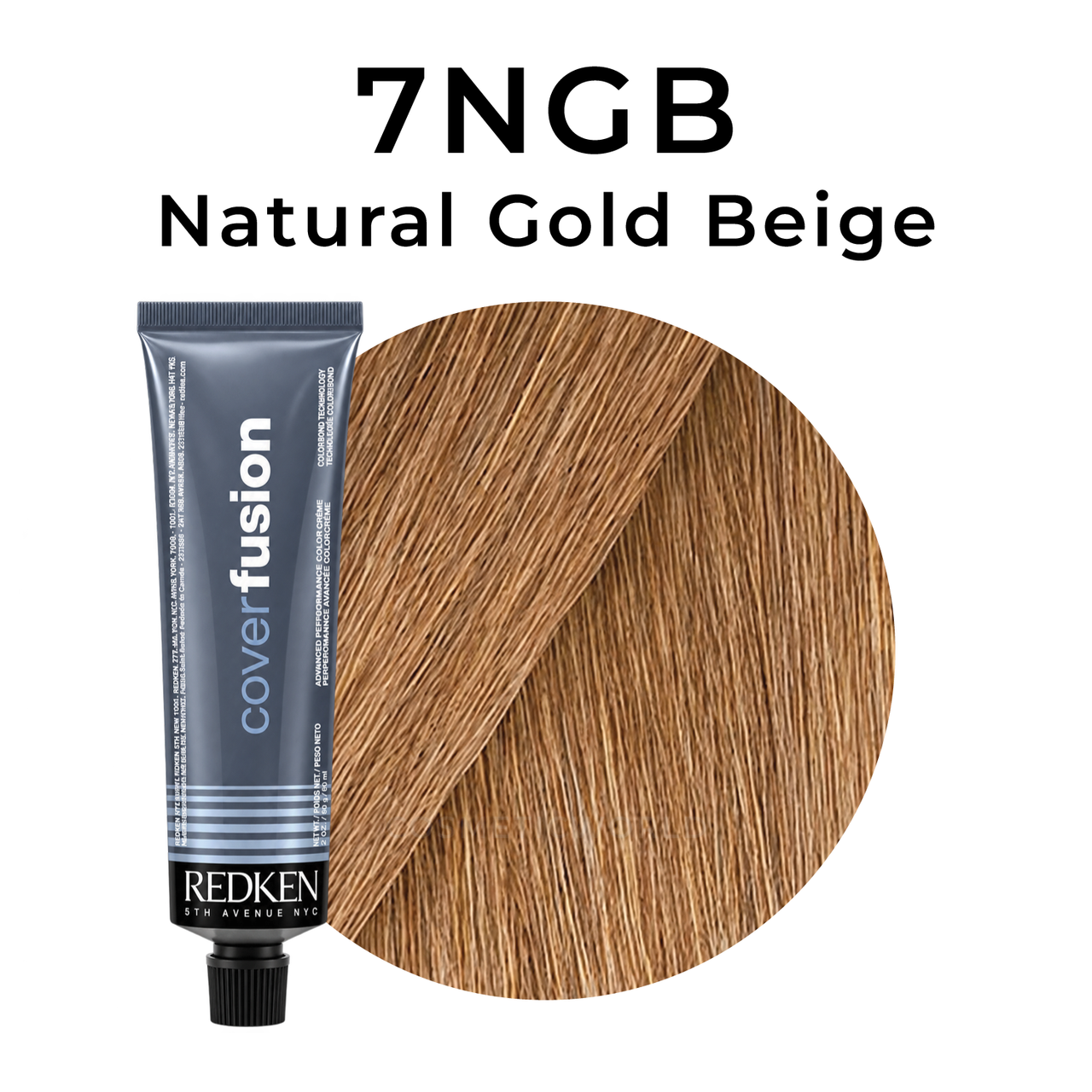 Tinte permanente para el cabello Cover Fusion