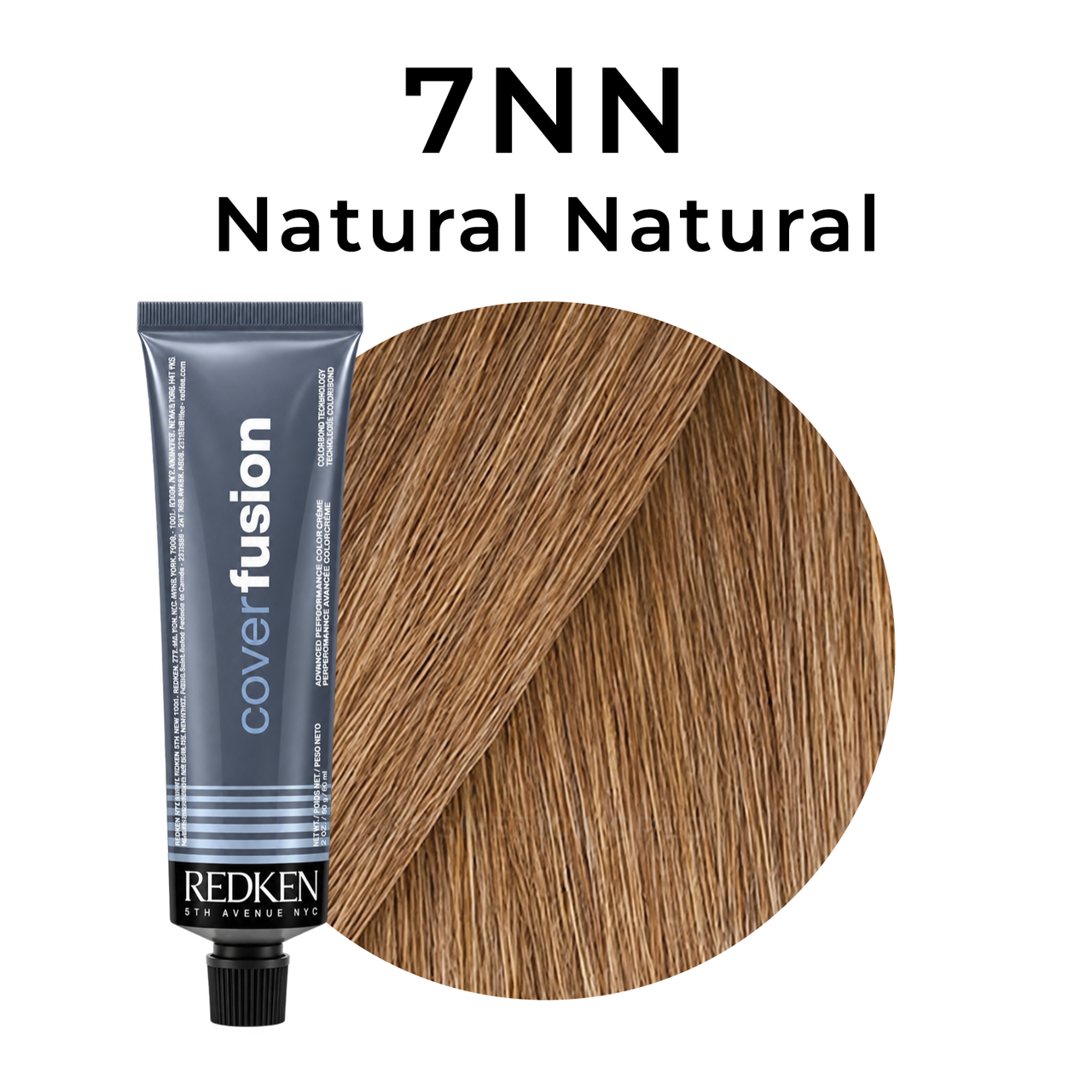 Tinte permanente para el cabello Cover Fusion