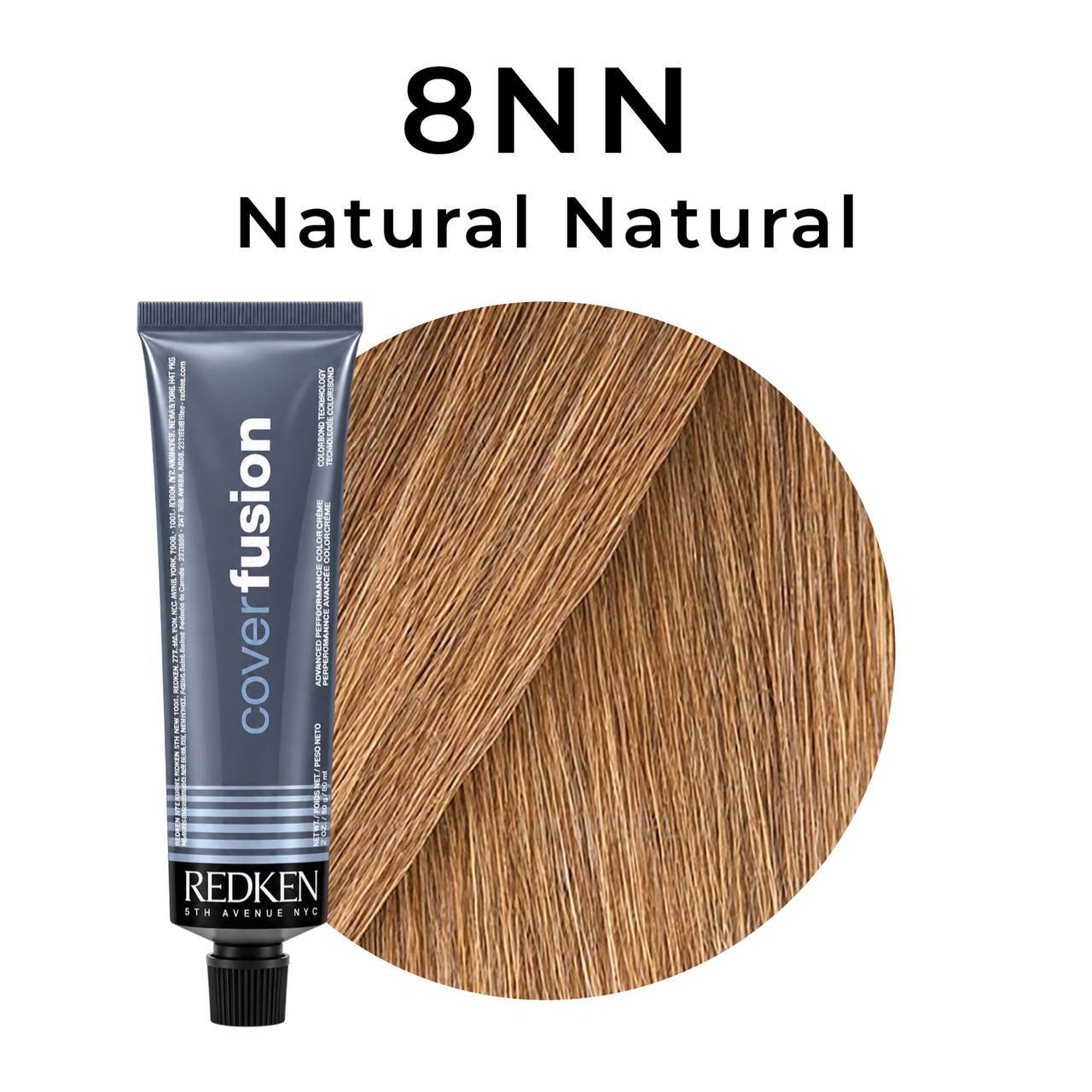 Tinte permanente para el cabello Cover Fusion
