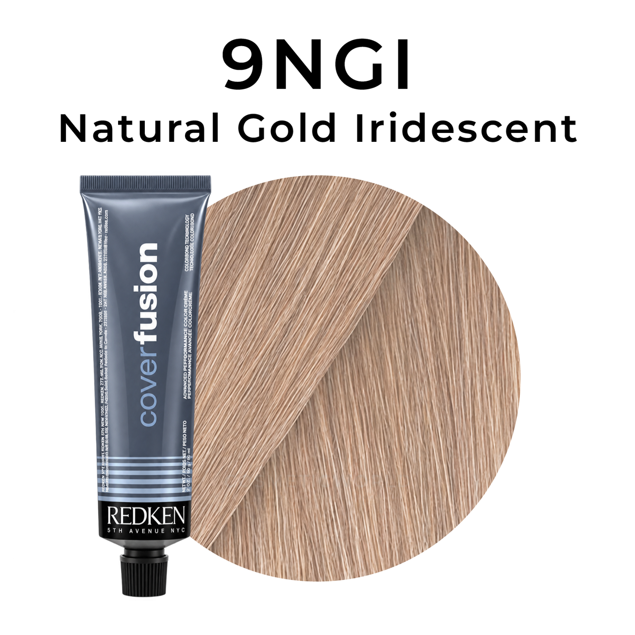 Tinte permanente para el cabello Cover Fusion