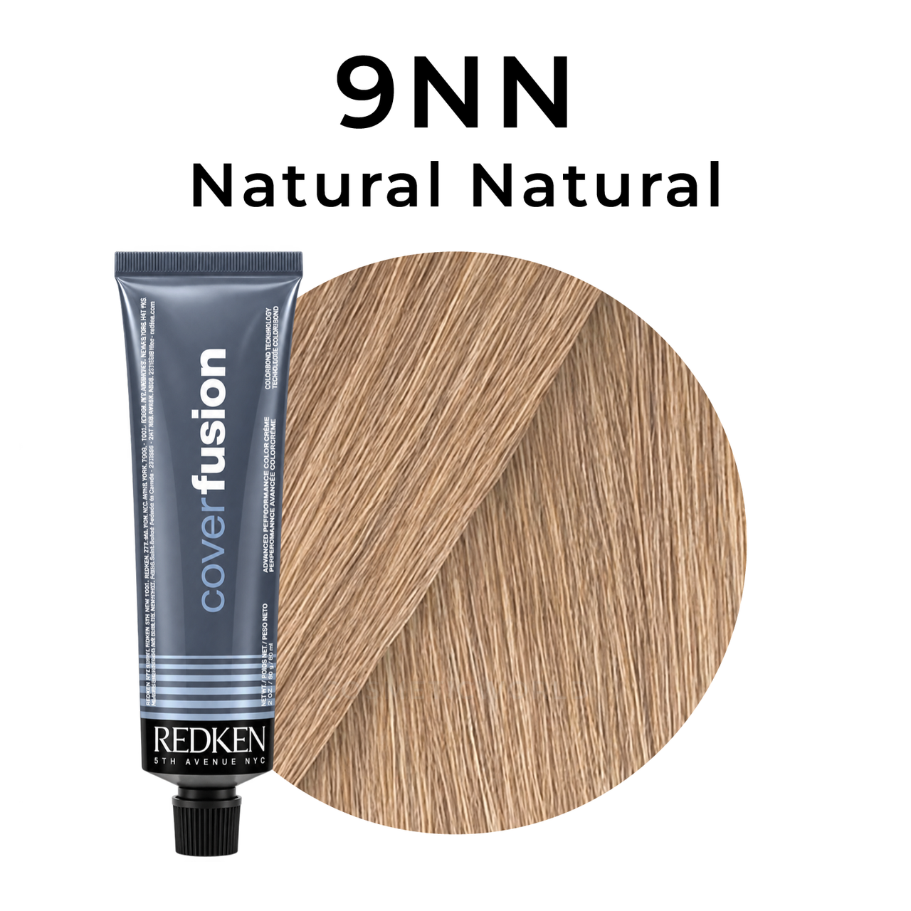 Tinte permanente para el cabello Cover Fusion