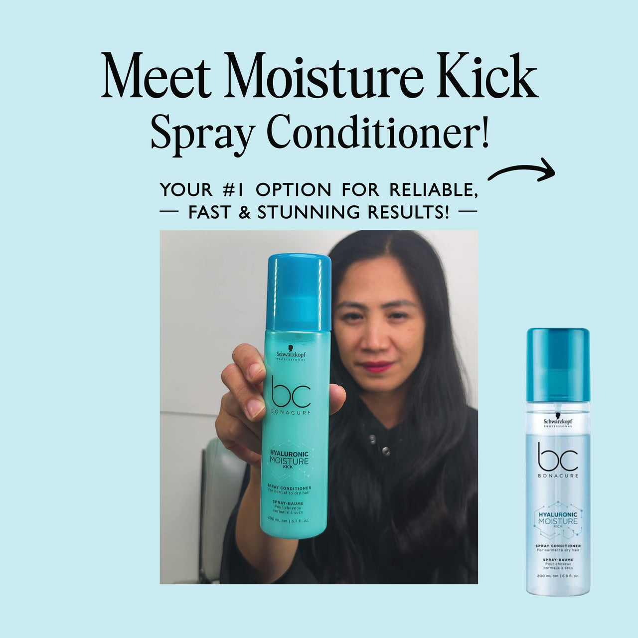 Hyaluronic Moisture Kick Spray Conditioner