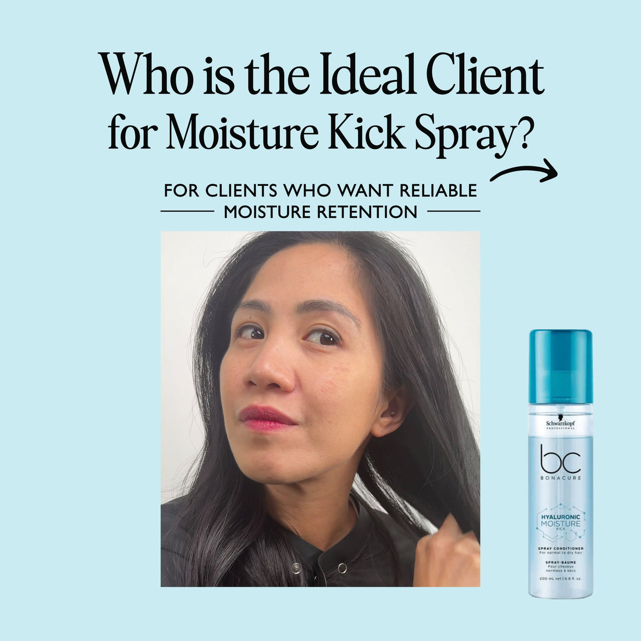 Hyaluronic Moisture Kick Spray Conditioner