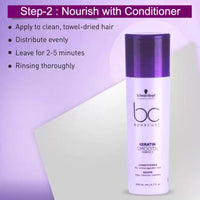 Thumbnail for Après-shampoing BC Bonacure Keratin Smooth Perfect