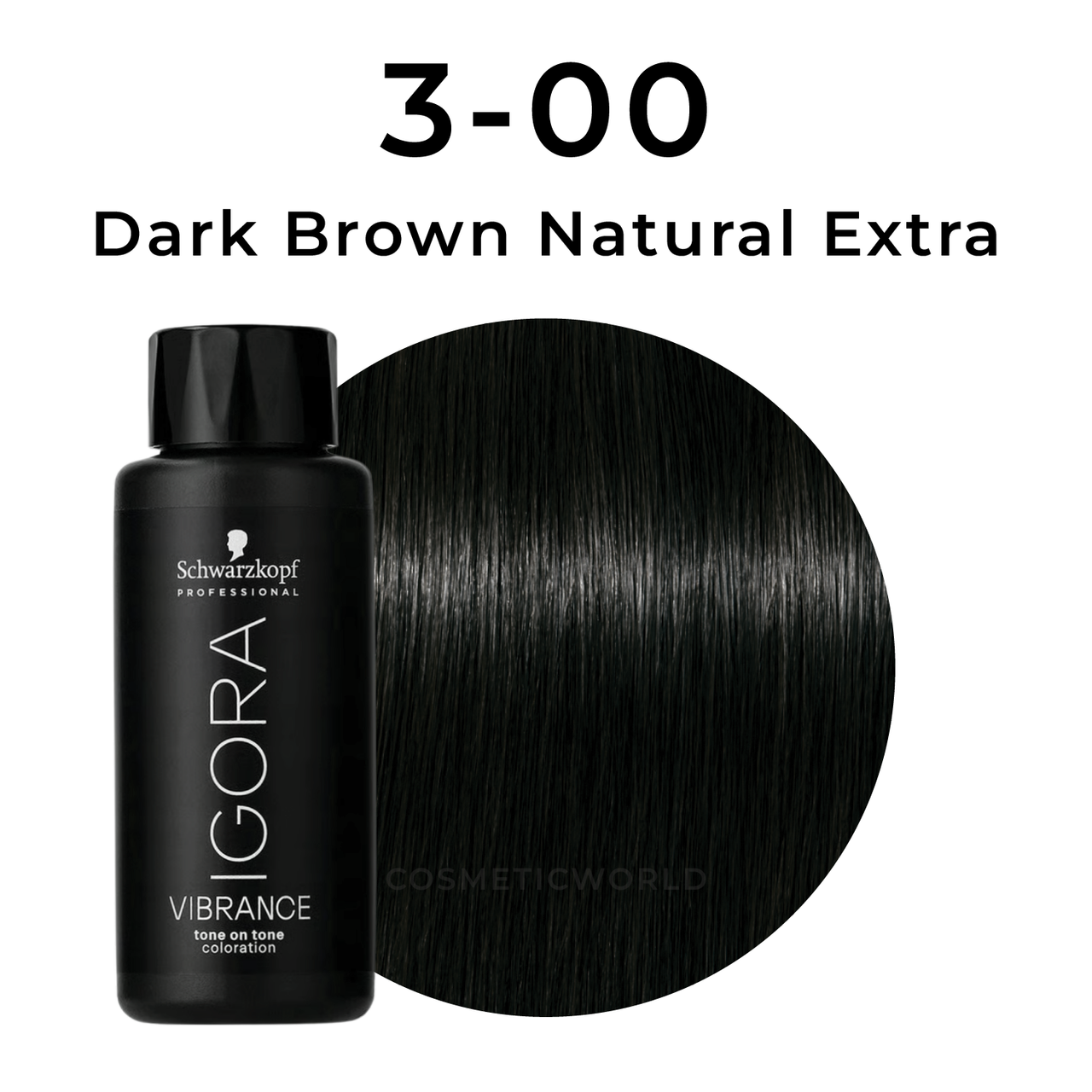 Igora Vibrance 3 Brun foncé, coloration semi-permanente