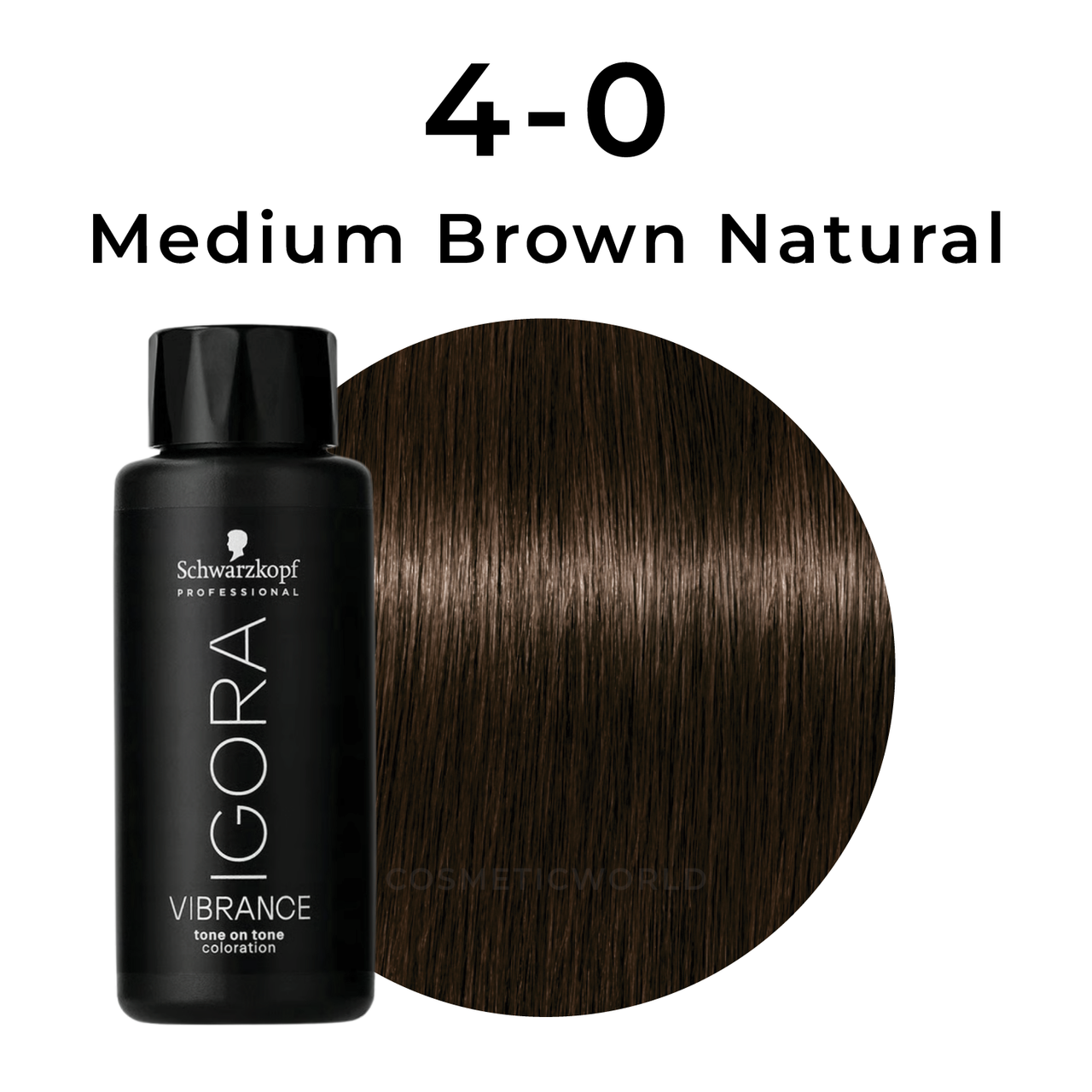 Igora Vibrance 4-0 Medium Brown Natural