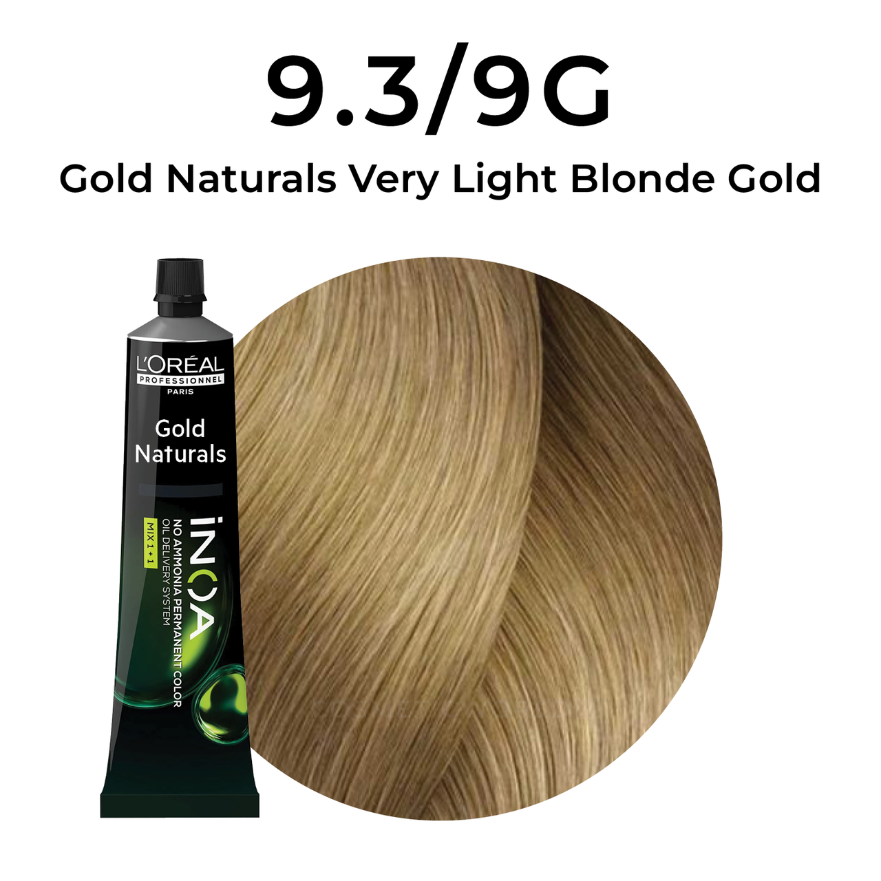 Inoa 9/ Very Light Blonde Series Permanent Hair Color