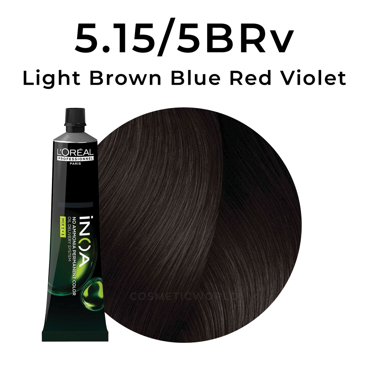 Inoa 5/ Light Brown Series Permanent Hair Color