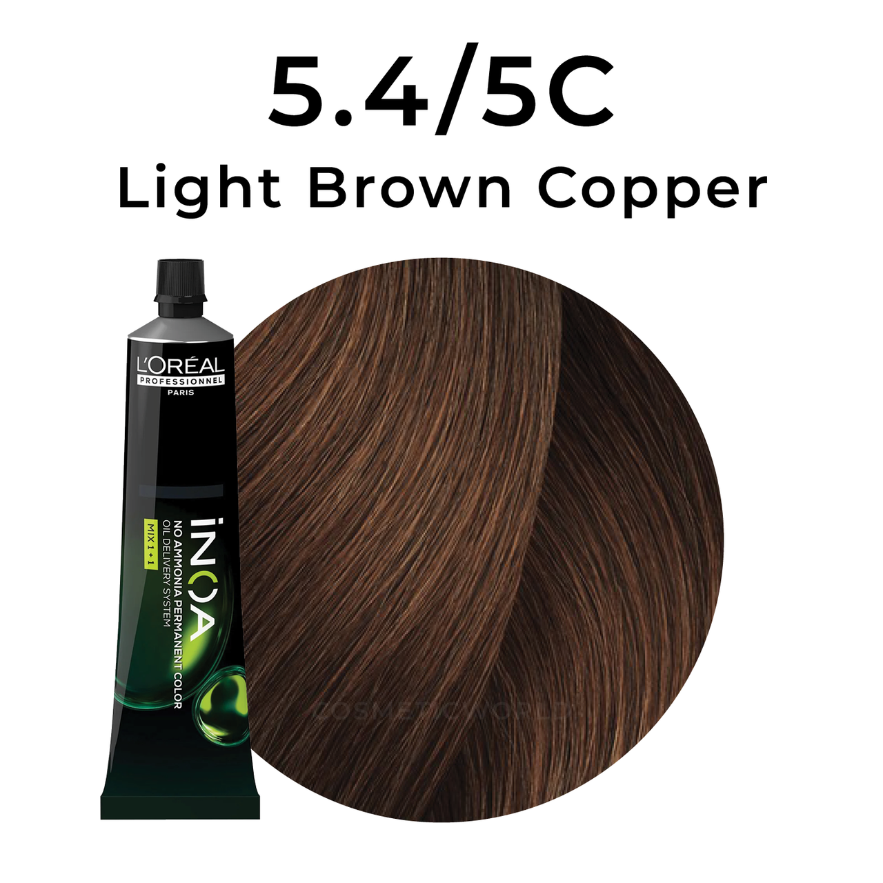 Inoa 5/ Light Brown Series Permanent Hair Color