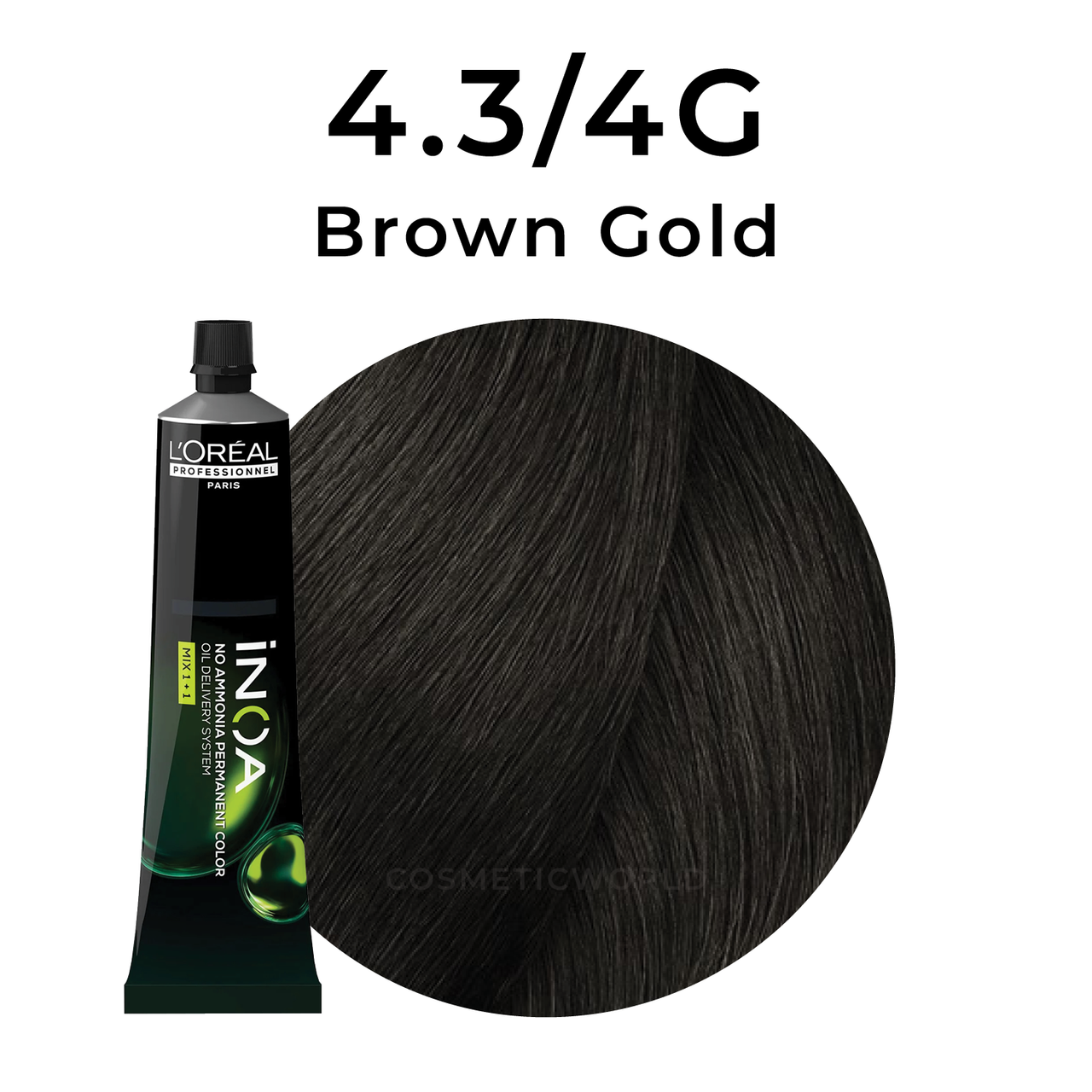 Inoa 4/ Brown Series Permanent Hair Color
