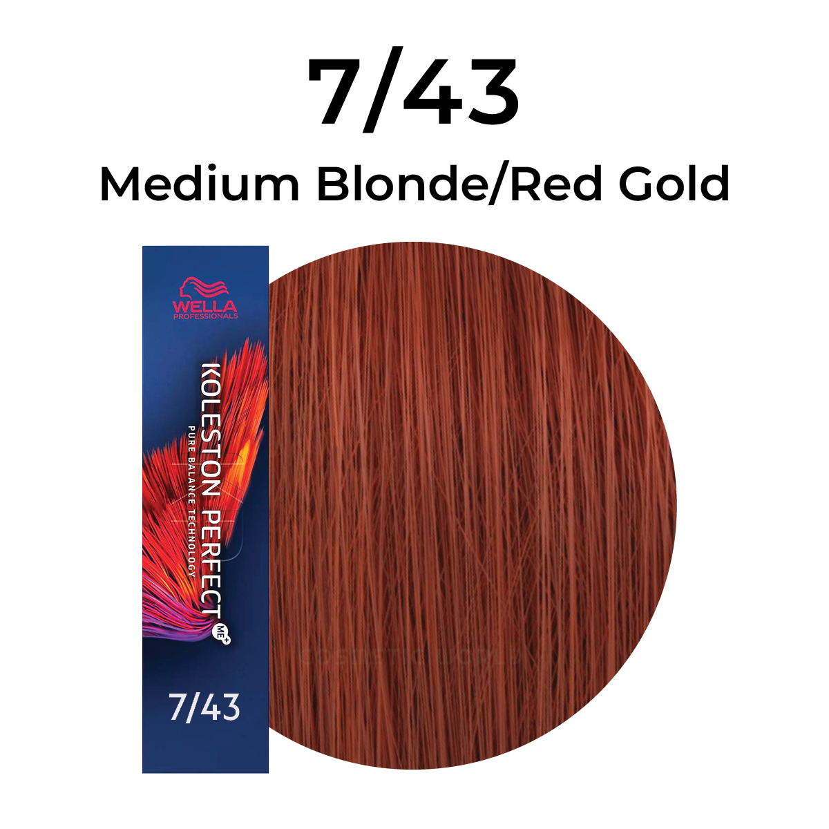 Koleston Perfect 7/ Série Blonde Moyenne Coloration Permanente pour Cheveux