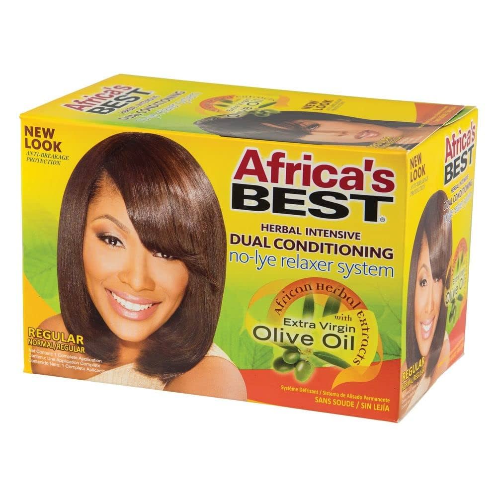 AFRICAN PRIDE_Best Herbal Intensive Dual Conditioning No - Lye Relaxer System_Cosmetic World